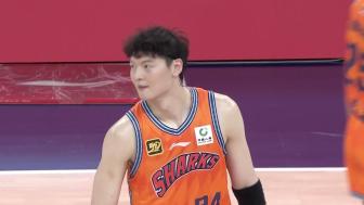 2024年10月16日 段昂君20分 杨瀚森17+11 王哲林24+8 青岛险胜上海迎连胜