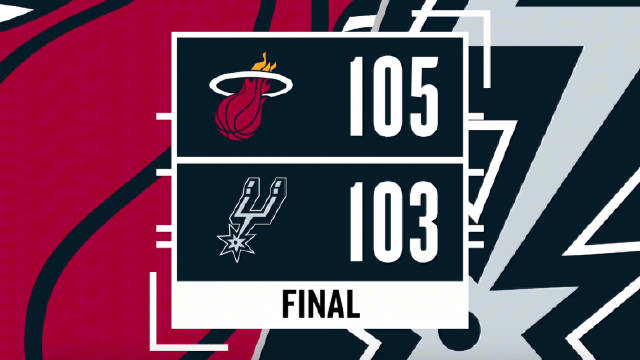2025年02月02日NBA常规赛 热火 - 马刺 全场录像