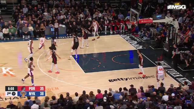 2025年03月31日NBA常规赛 开拓者 - 尼克斯 全场录像