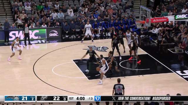 2025年04月02日NBA常规赛 魔术 - 马刺 全场录像