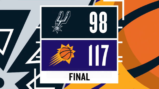 2025年04月12日NBA常规赛 马刺 - 太阳 全场录像