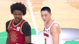 2025年04月14日 失误6-20刘传兴11+7 徐杰14+6+6 山西7人上双大胜42分1-0广东