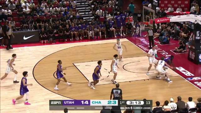 2025年07月12日 夏联-麦克尼利22+12+6 菲利波夫斯基32+6+5 黄蜂击败爵士