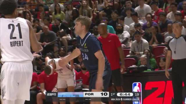 2025年07月13日NBA夏季联赛 灰熊 - 开拓者 全场录像