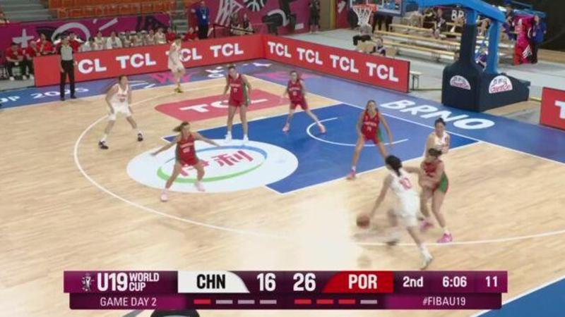 2025年07月13日U19女篮世界杯小组赛B组 中国女篮U19 - 葡萄牙女篮U19 全场录像