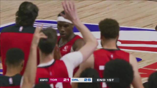 2025年07月14日 夏联：AJ-劳森21+5 席尔瓦18+5&失绝平三分 猛龙险胜魔术