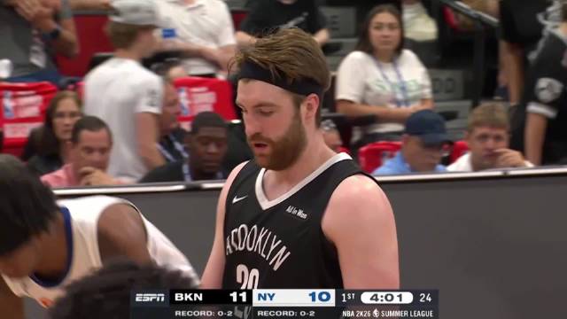 2025年07月16日 夏联-科勒克25分 比彻姆25+5 蒂米24+10 尼克斯力克篮网