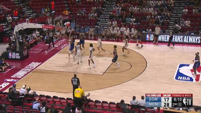 2025年07月16日 夏联-理查德12分 图希7中1 斯潘塞23分 勇士力克灰熊