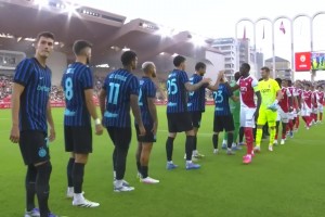 2025年08月09日 友谊赛-十人国米2-1逆转摩纳哥 恰20染红劳塔罗破门博尼建功