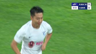 2025年08月16日 近四轮首胜！津门虎2-0大连英博暂升第5 基莱斯世界波王秋明传射