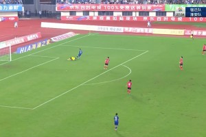2025年08月30日 江苏联-宿迁队2-0淮安队 高驰点射伏小龙破门