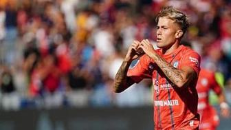 2025年09月14日 意甲-米纳破门费利奇建功 卡利亚里2-0帕尔马