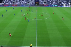 2025年09月14日 沙特联-利雅得新月2-2胡拜尔库迪西亚 努涅斯破门内维斯点射建功