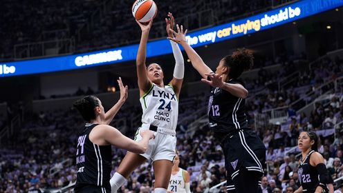 2025年09月18日 WNBA季后赛首轮G2 明尼苏达山猫75 - 74金州女武神 全场集锦