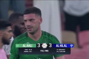 2025年09月20日 连丢三球！新月3-3吉达国民联赛两连平 托尼双响德米拉尔补时绝平