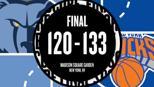 2025年11月12日 尼克斯击退灰熊迎5连胜 布伦森32+5+10 莫兰特16分8失误