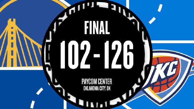 2025年11月12日 勇士惨败雷霆近7战5负！库里11分5犯&生涯首次恶犯 SGA28+11