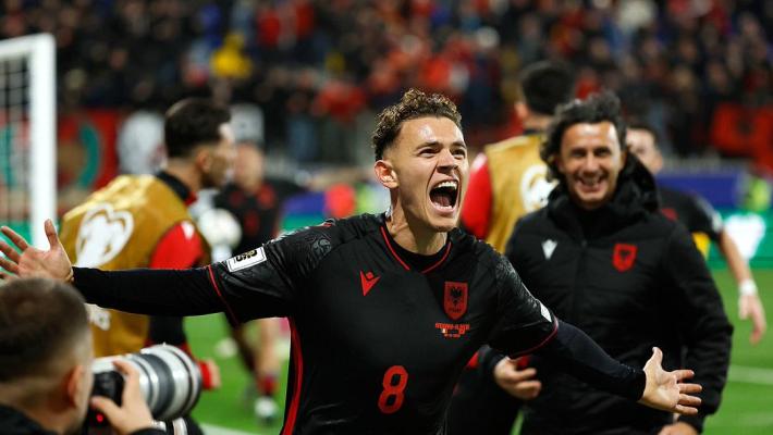 2025年11月14日 世预赛-阿斯拉尼破门 阿尔巴尼亚客场1-0安道尔