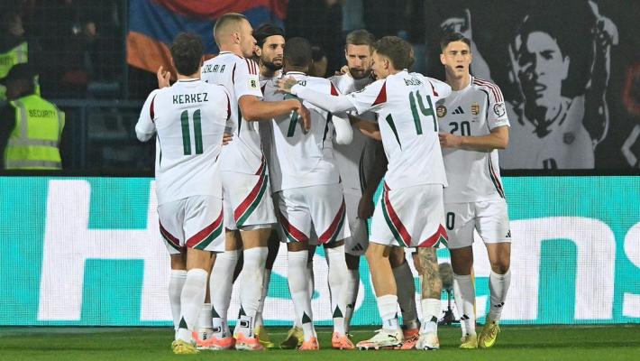 2025年11月14日 世预赛-瓦尔加破门 匈牙利1-0亚美尼亚