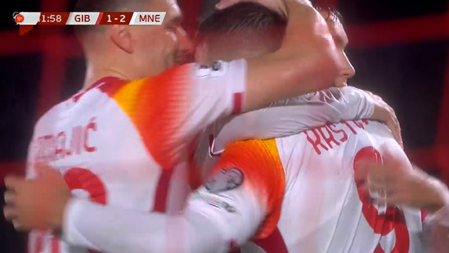 2025年11月15日 世预赛-阿季奇破门克尔斯托维奇建功 黑山2-1直布罗陀