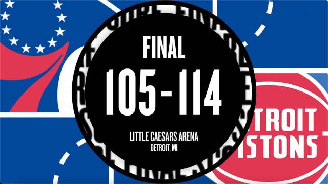 2025年11月15日 活塞6人上双力克76人豪取9连胜 詹金斯19+8 马克西31+7