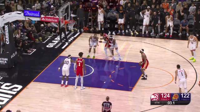 2025年11月17日 老鹰22分逆转太阳迎5连胜！约翰逊25+10+7 狄龙34+6