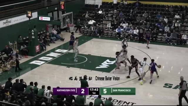 2025年11月19日 旧金山大学84:64西北州立 赵维伦5分4助攻1抢断 王俊杰4分