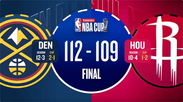 2025年11月22日 火箭卡位战不敌掘金 约基奇34+10+9 谢泼德空砍生涯新高27分