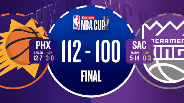 2025年11月27日NBA杯小组赛西部A组 太阳 - 国王 全场录像